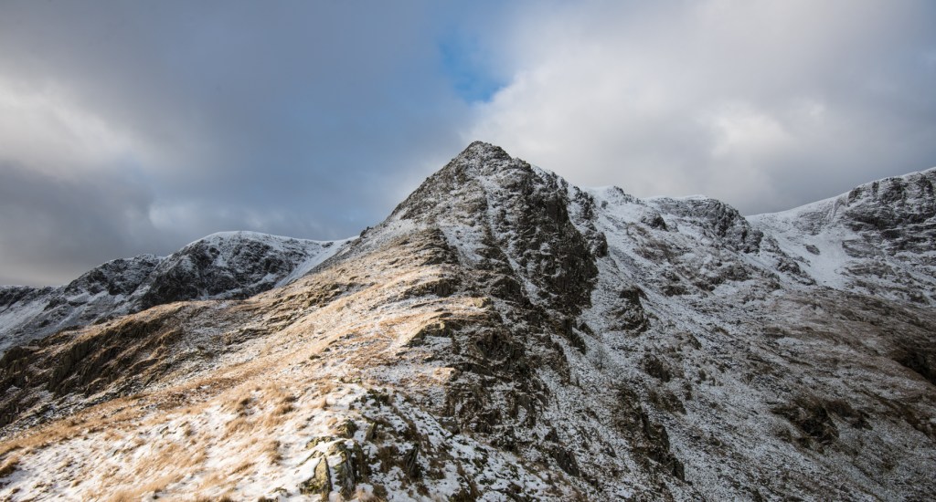 Nethermost Pike viewed from Eagle Crag