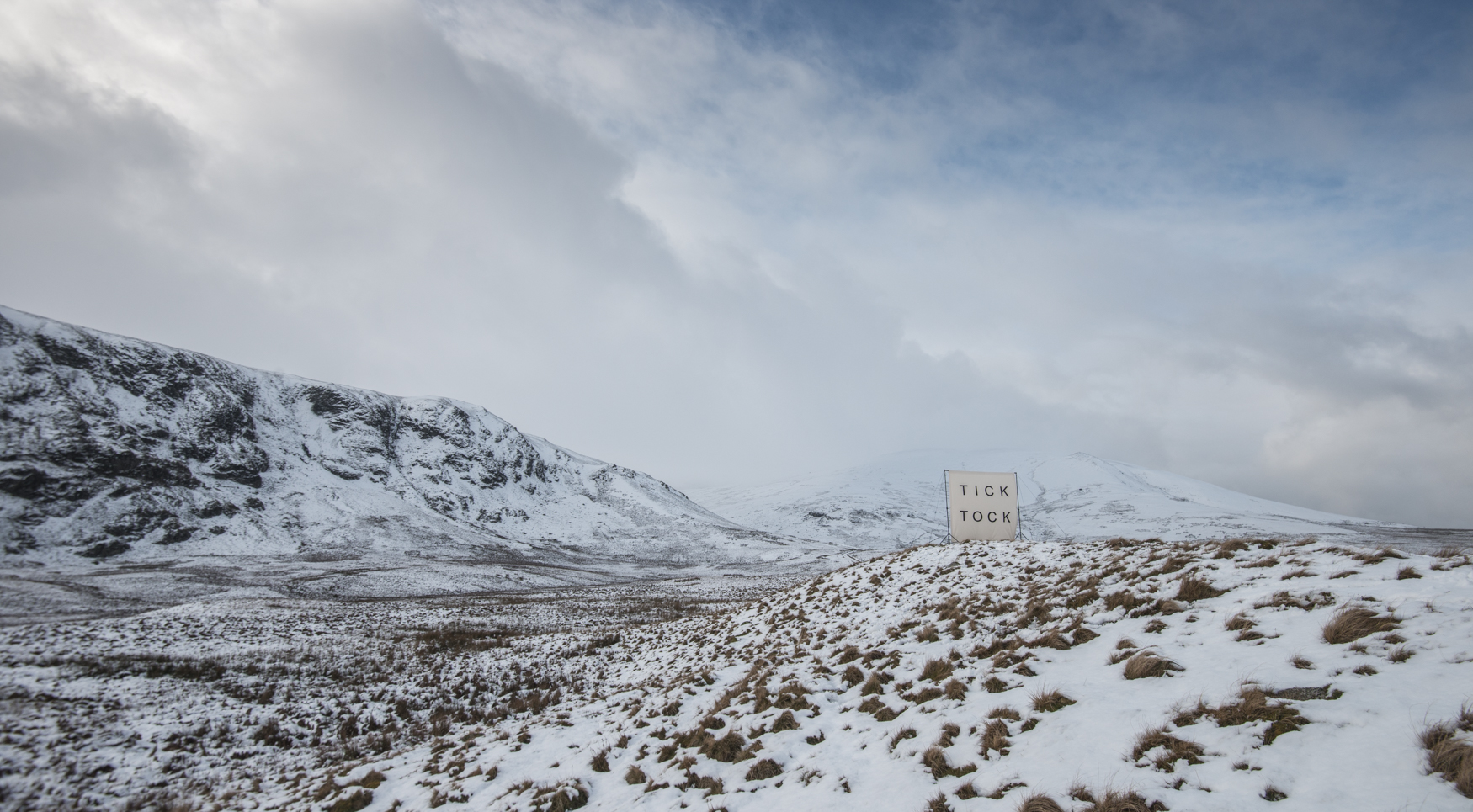 Tick Tock January Canvas Sense of Here