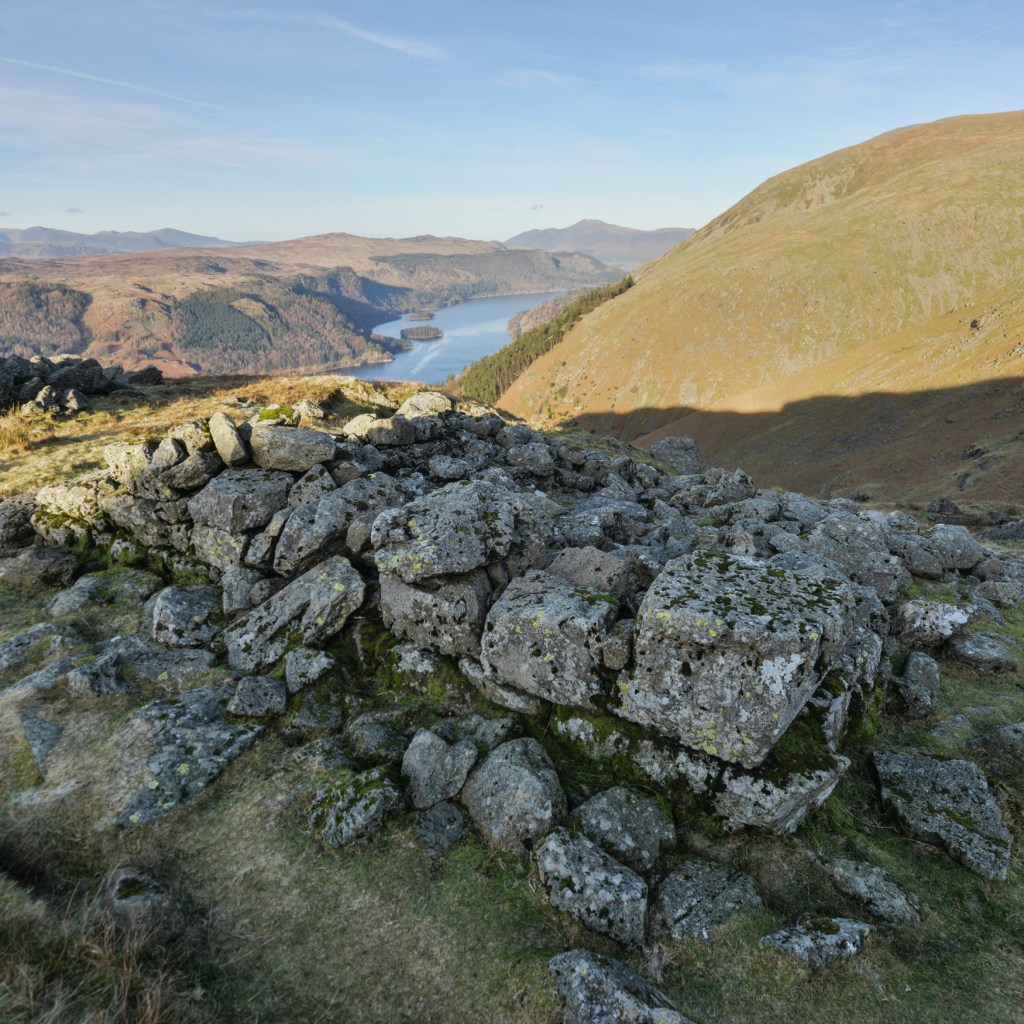 Derelict building off the path on the way up to Helvellyn
