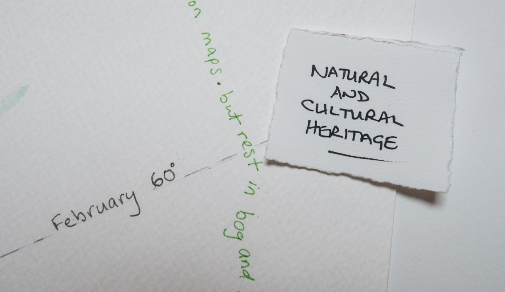 Sense of Here - map detail February topic Cultural & Natural Heritage