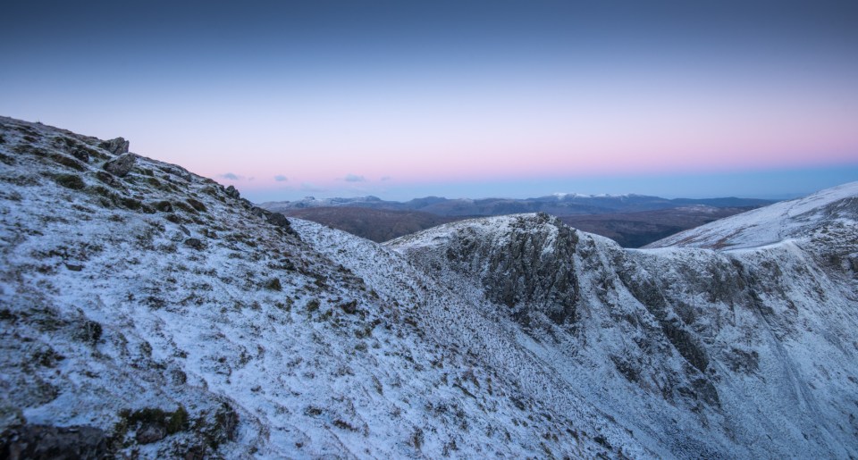 Before dawn from Dollywaggon Pike